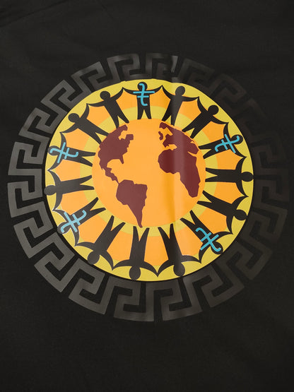 Black Family Logo - Next To God Family Comes First