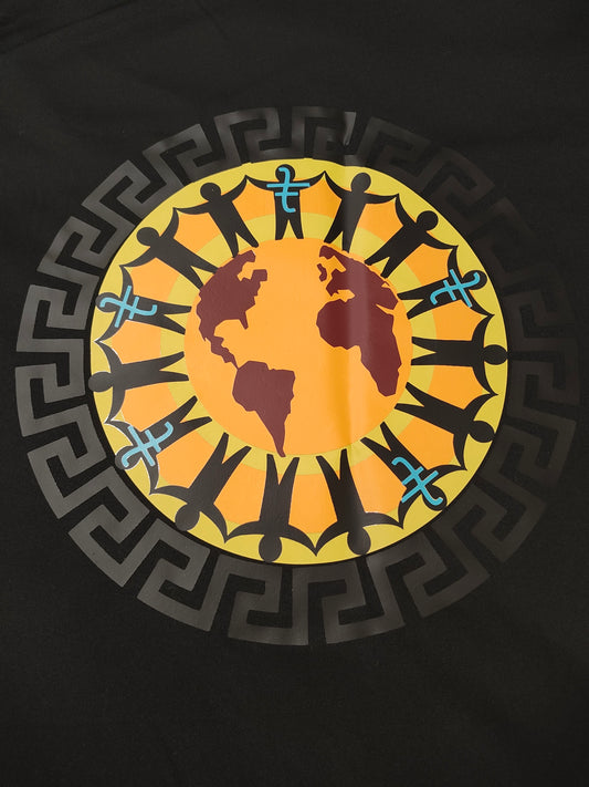 Black Family Logo - Next To God Family Comes First