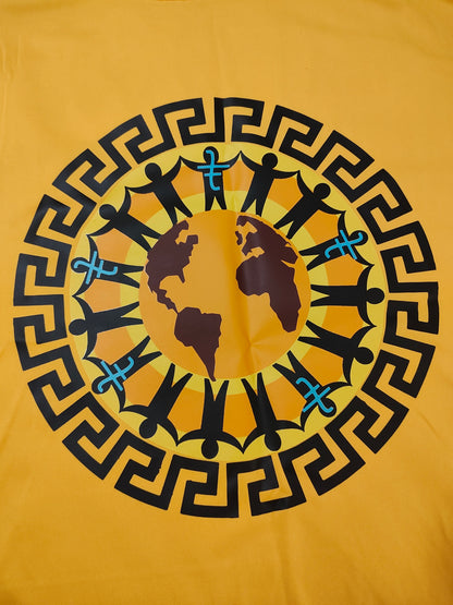 Gold Family Logo - Next To God Family Comes First