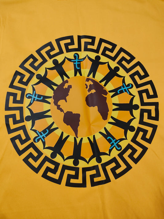 Gold Family Logo - Next To God Family Comes First