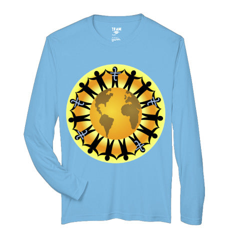 Light Blue Family Logo - Next To God Family Comes First