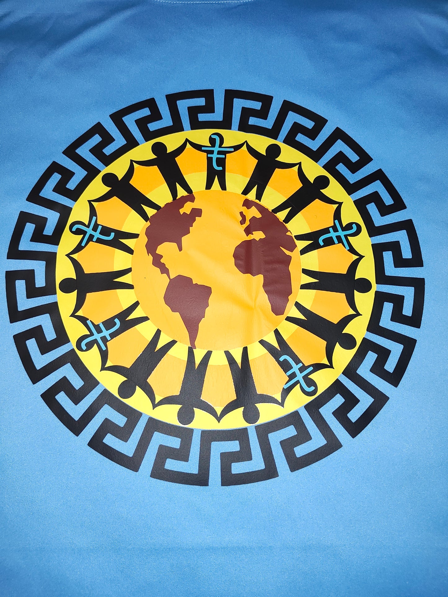 Light Blue Family Logo - Next To God Family Comes First