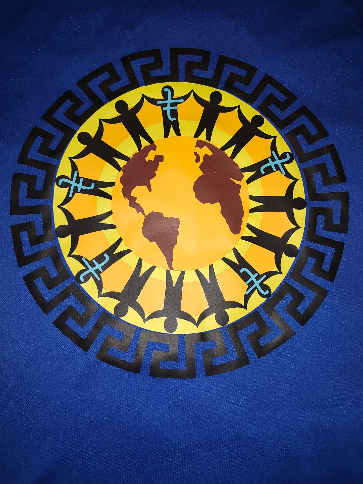 Royal Blue Family Logo - Next To God Family Comes First