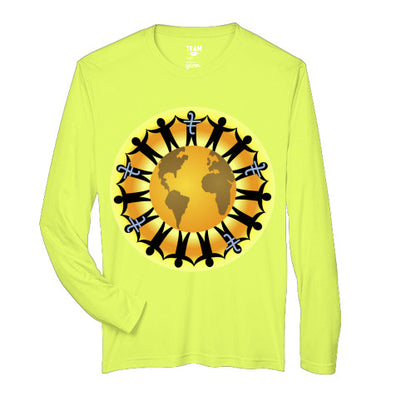 Safety Yellow Family Logo - Next To God Family Comes First