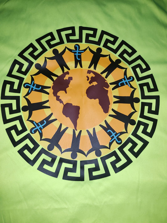 Safety Yellow Family Logo - Next To God Family Comes First