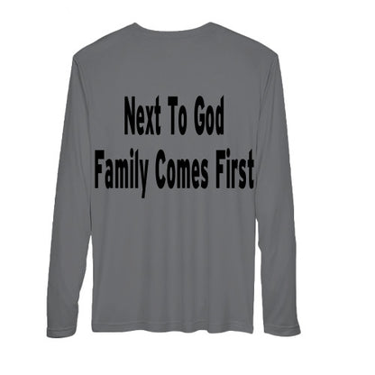 Silver Family Logo - Next To God Family Comes First