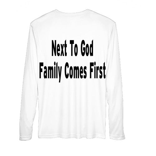 White Family Logo - Next To God Family Comes First